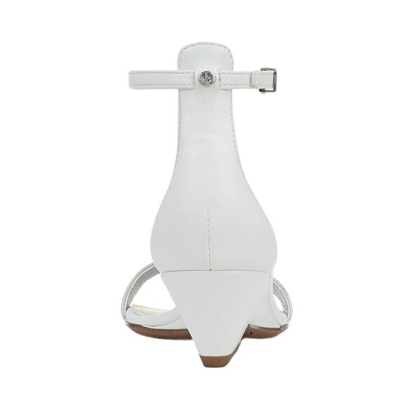 NWT Franco Sarto “Sadie” wedge sandal in silver and white Size 7.5 - Picture 5 of 6